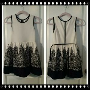 Beautiful  Dress  cream and Black